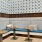 a room with tables and chairs